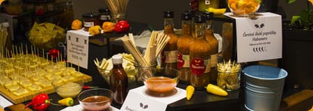 Chilli degustace a ochutnávky chilli
